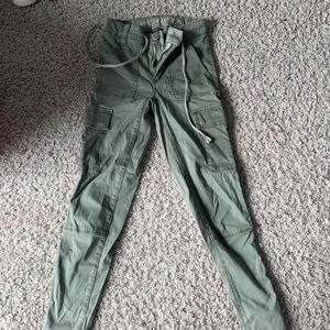 Green jeans
